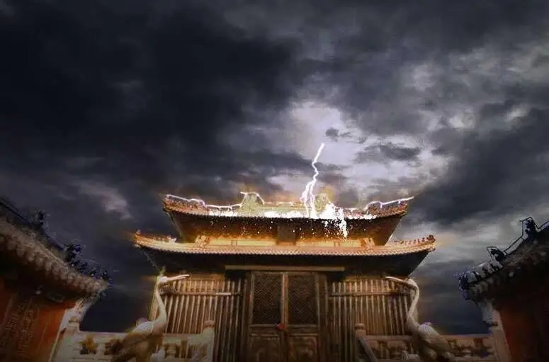 武当山金殿神灯，六百年从未熄灭！此外金殿还有三大奇观